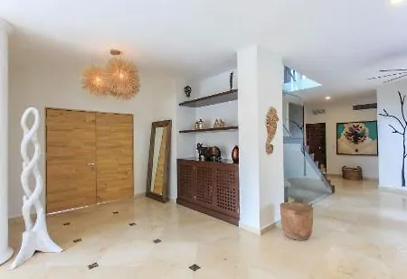 Unique Villa In Playacar- Block From The Beach
